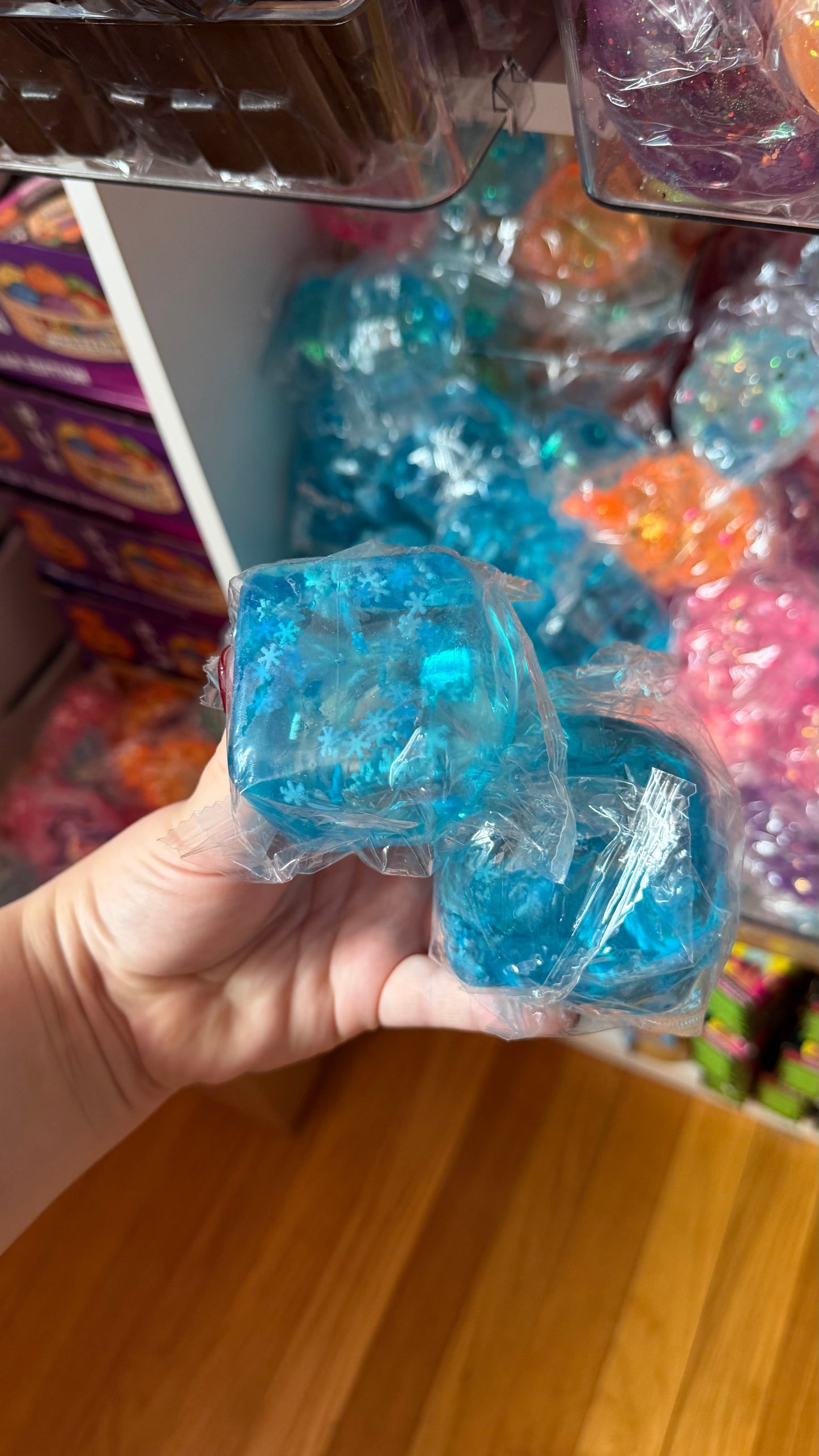 Snowflake Cube Squishy