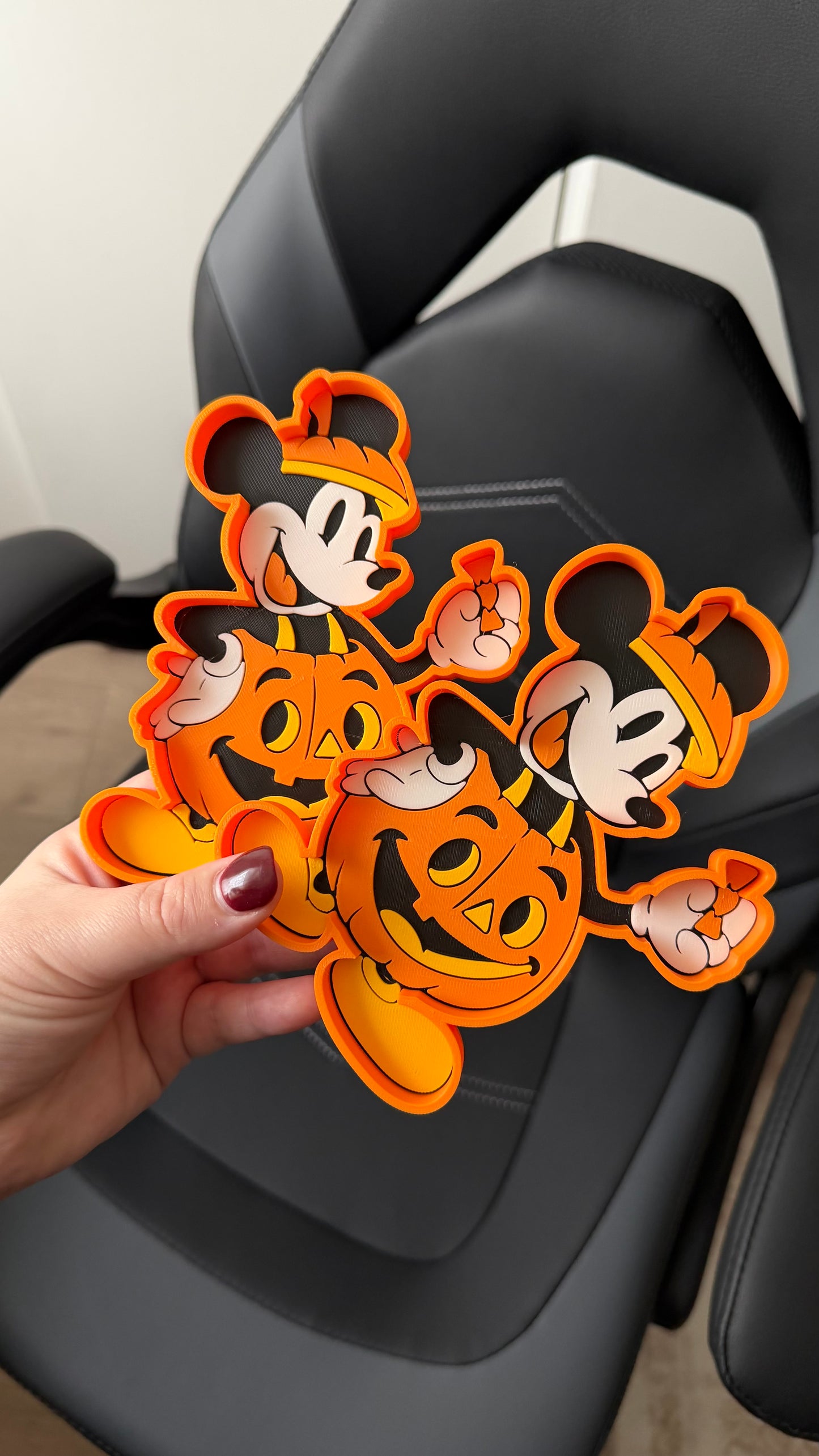 Vintage Mickey Halloween Mickey Tray/Stand