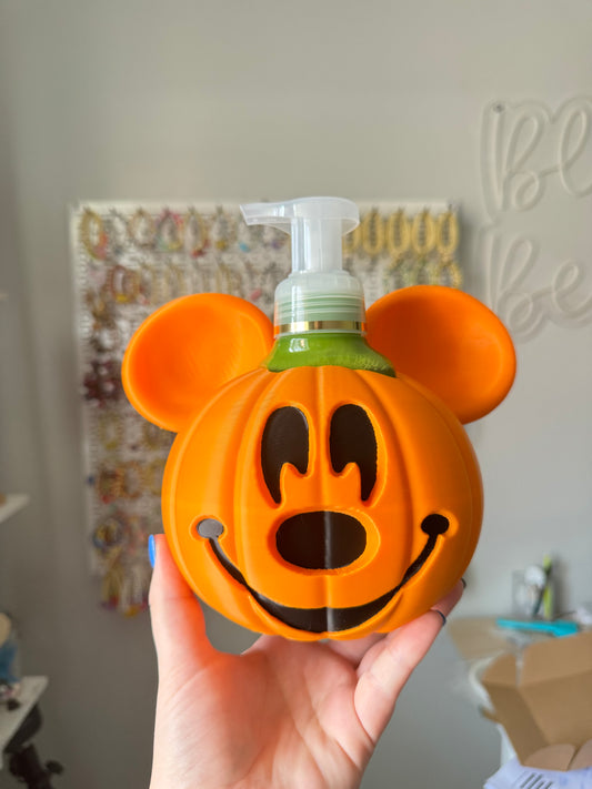 Pumpkin Mouse Bath & Bodyworks Foaming Soap Holder