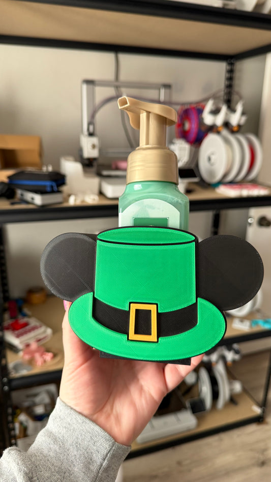 Mickey-Inspired Leprechaun Soap Holder