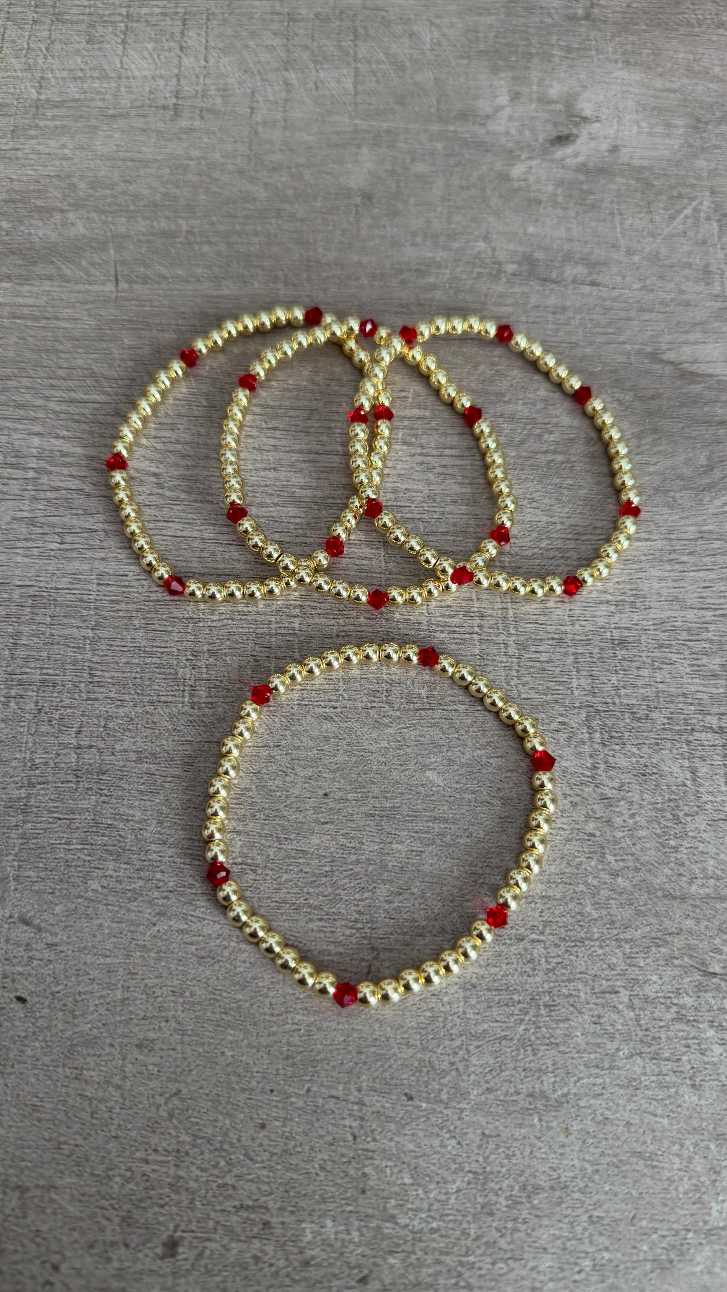 Red Crystal Bracelet