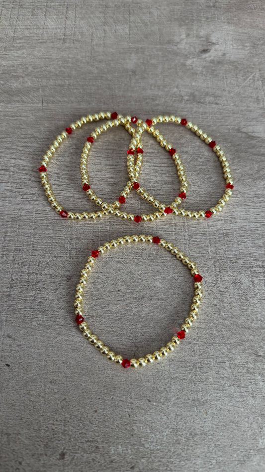 Red Crystal Bracelet