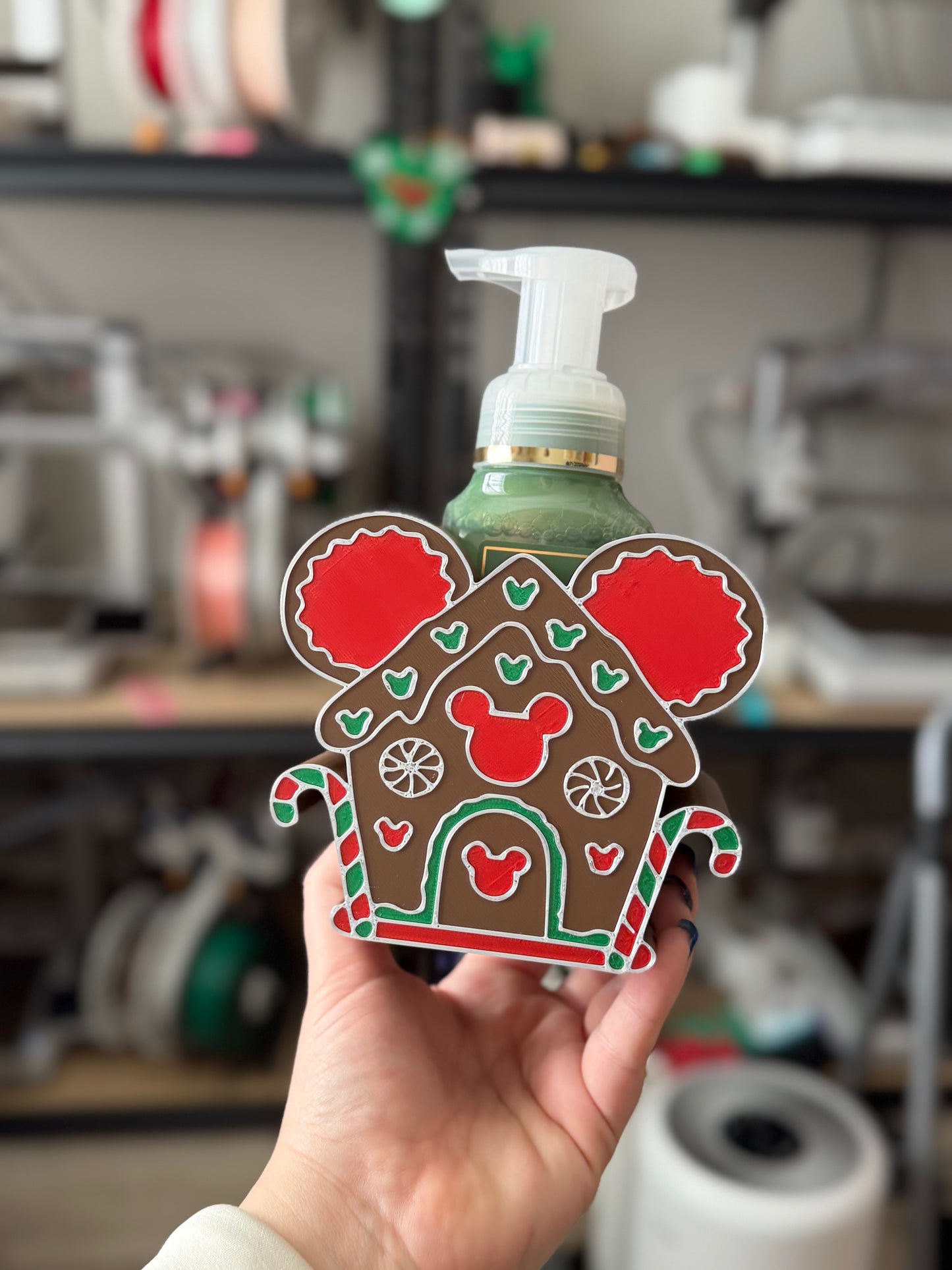 Mickey Gingerbread Soap Holder
