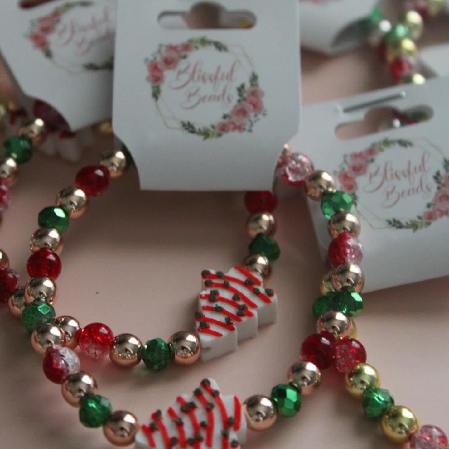 Christmas Cake Bracelet