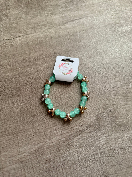 Teal + RG Mickey Bracelet