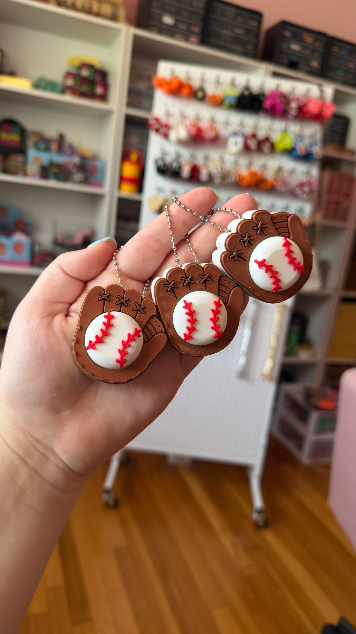 Baseball Glove Fidget Clicker