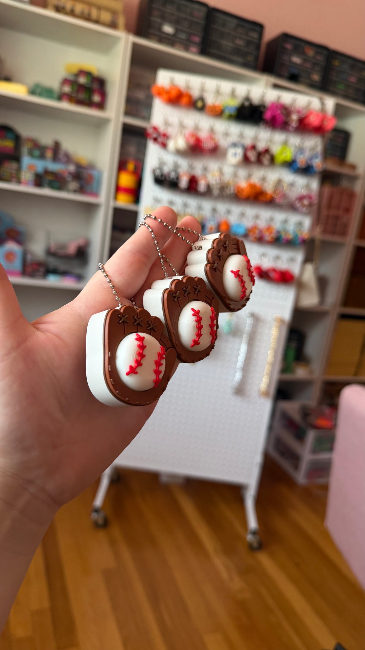 Baseball Glove Fidget Clicker