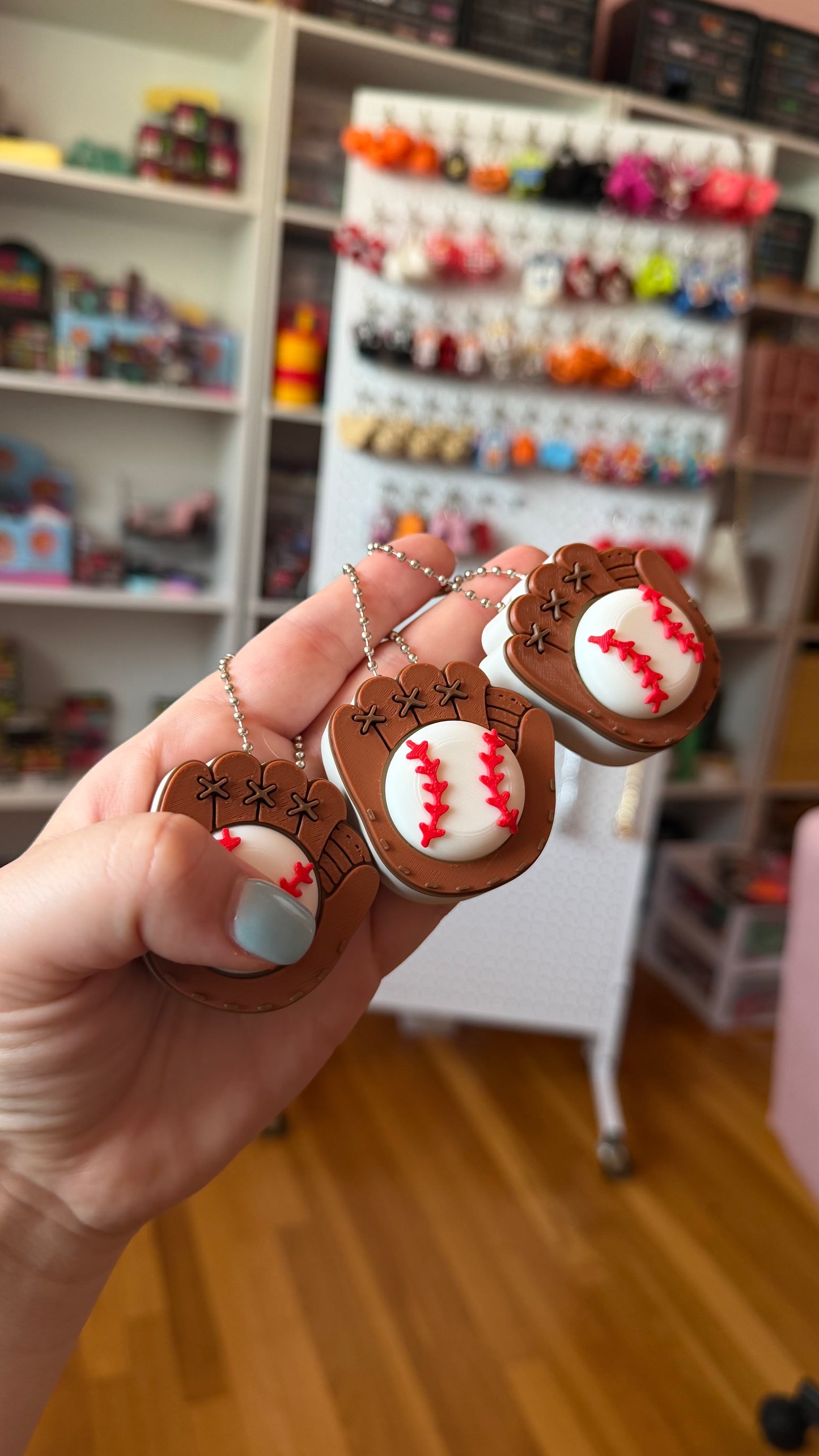 Baseball Glove Fidget Clicker