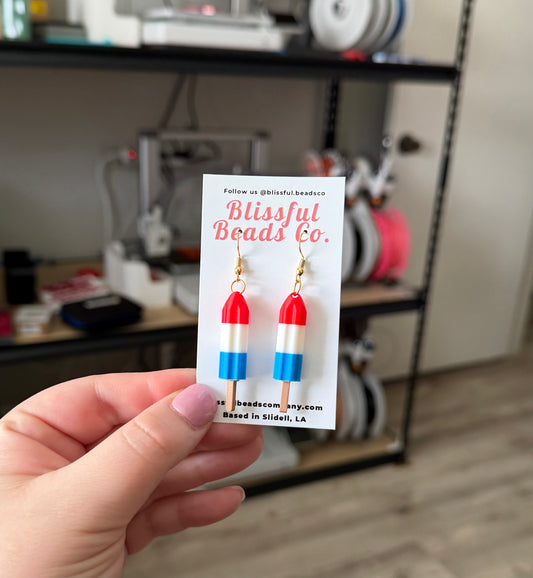 Bomb Pop Dangle Earrings