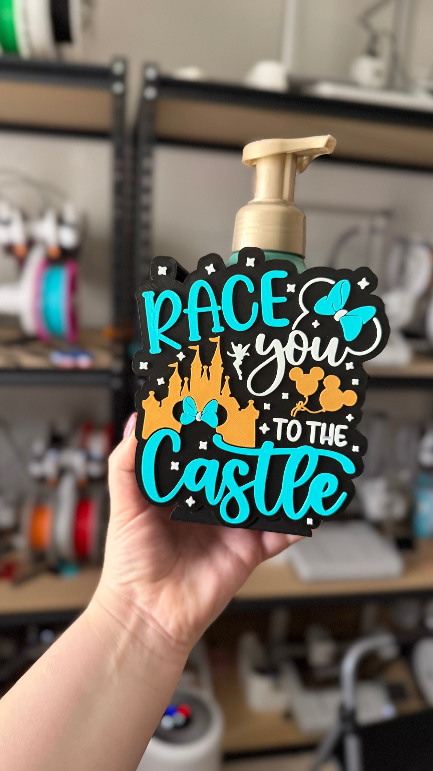 Race You to the Castle Soap Holder