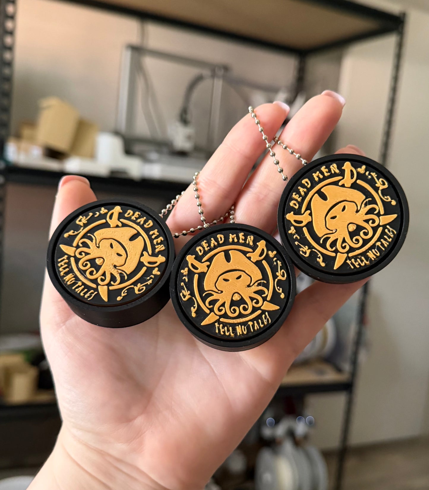 Pirate-Inspired Fidget Clicker