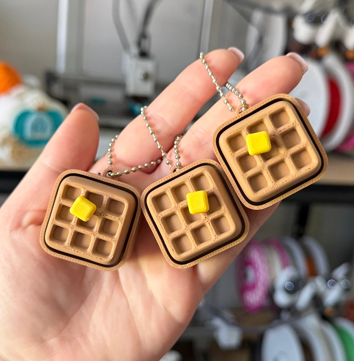Buttered Waffle Fidget Clicker
