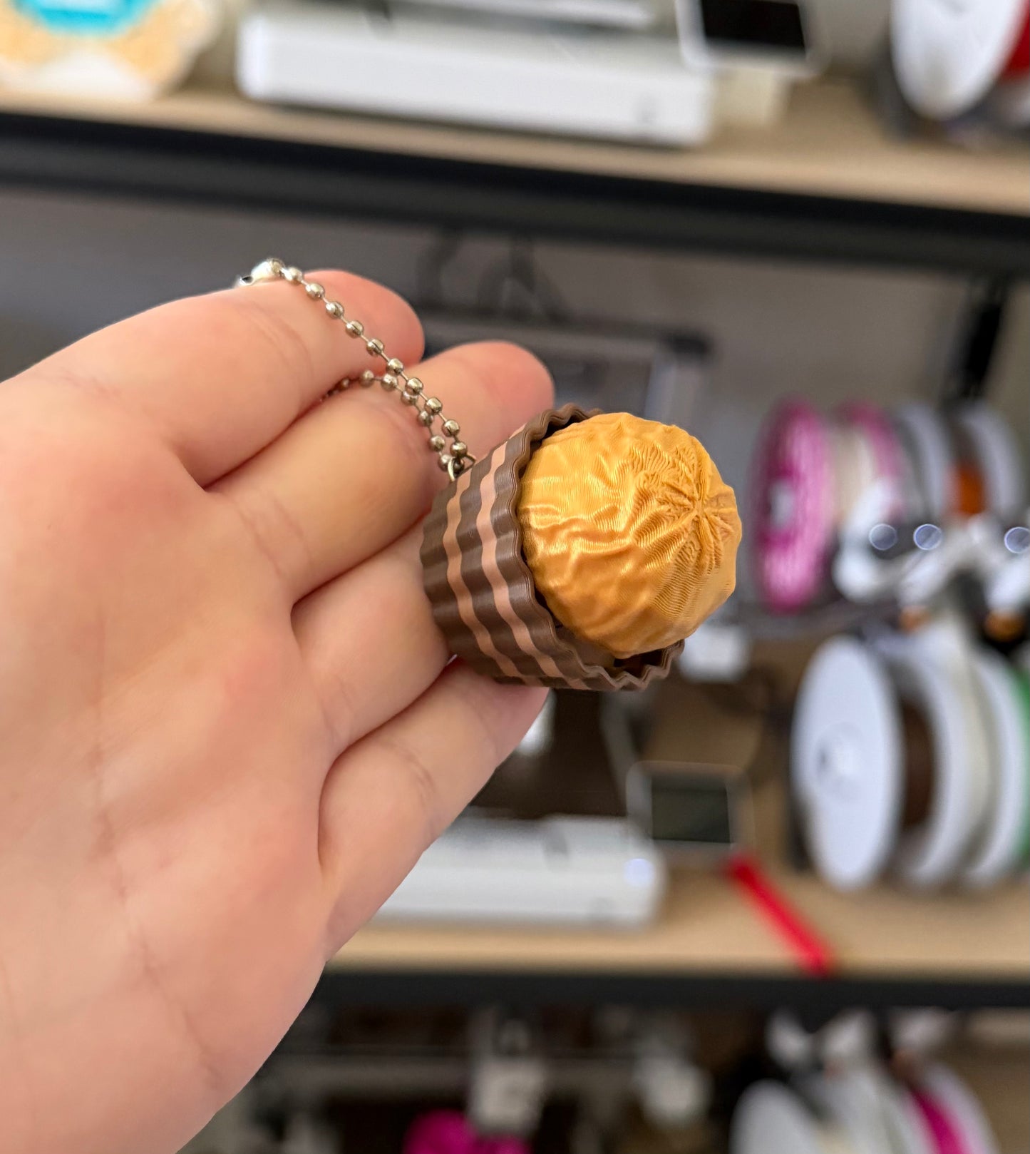Gourmet Chocolate Truffle Fidget Clicker