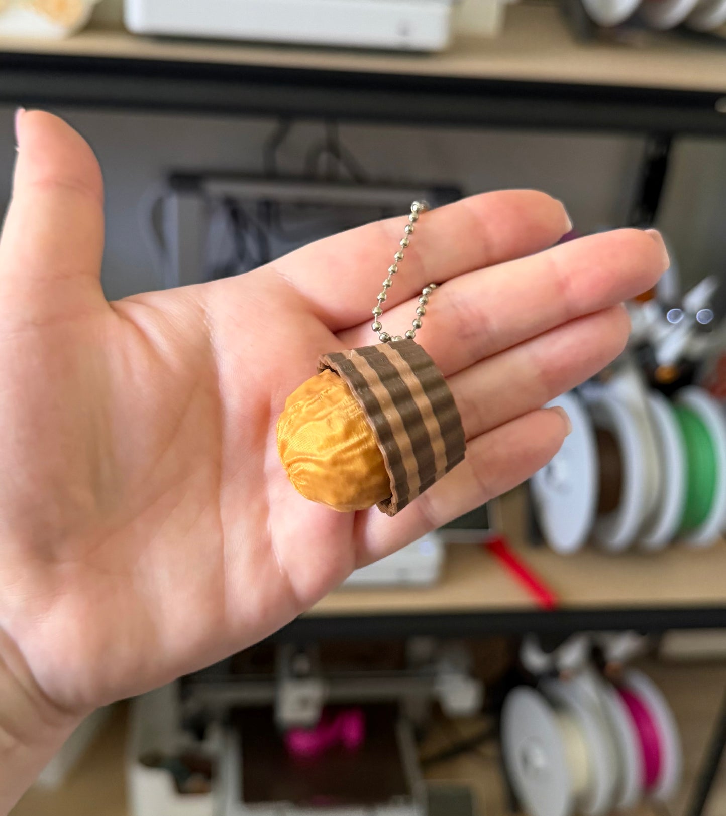 Gourmet Chocolate Truffle Fidget Clicker
