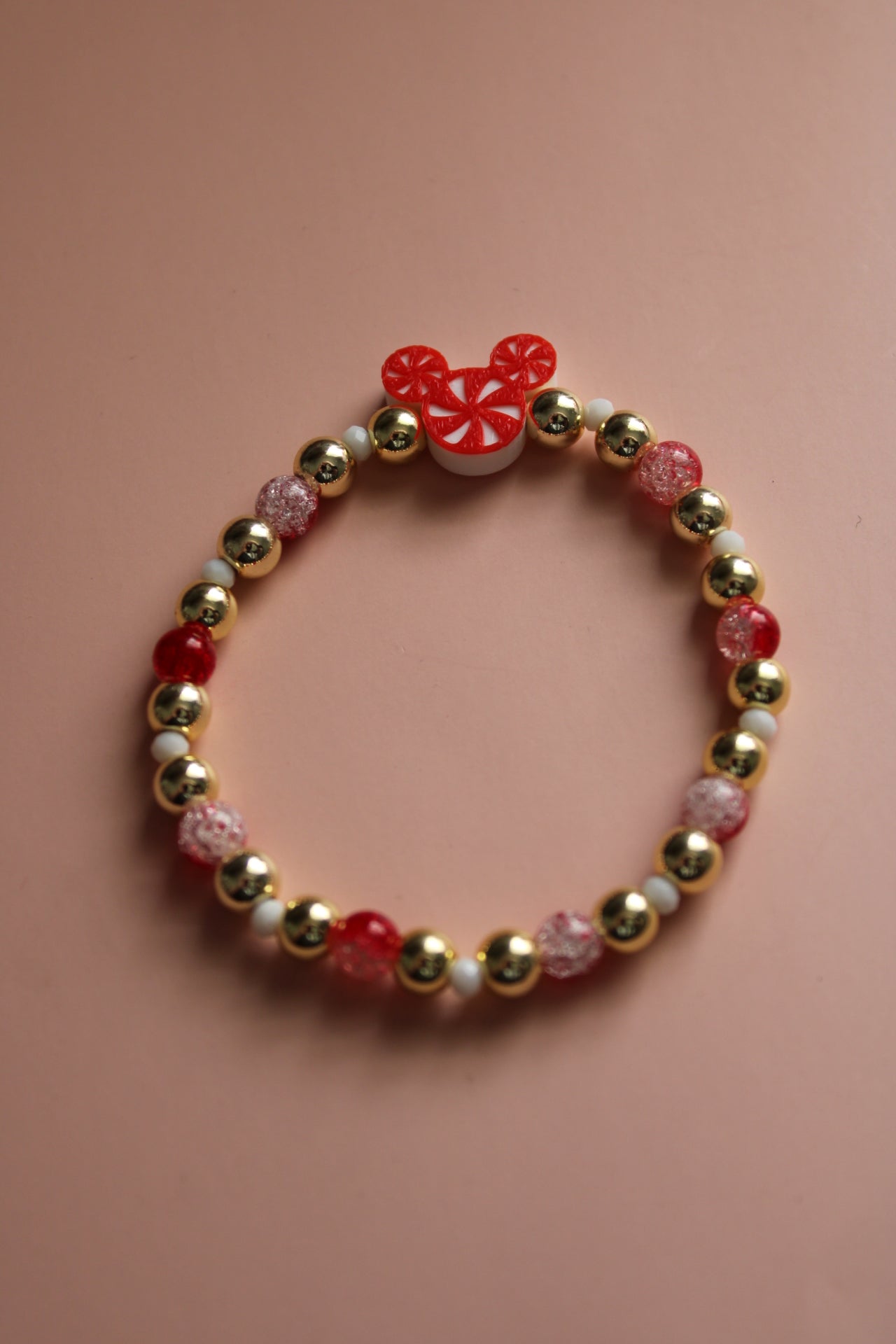 Red Mickey Peppermint Bracelet