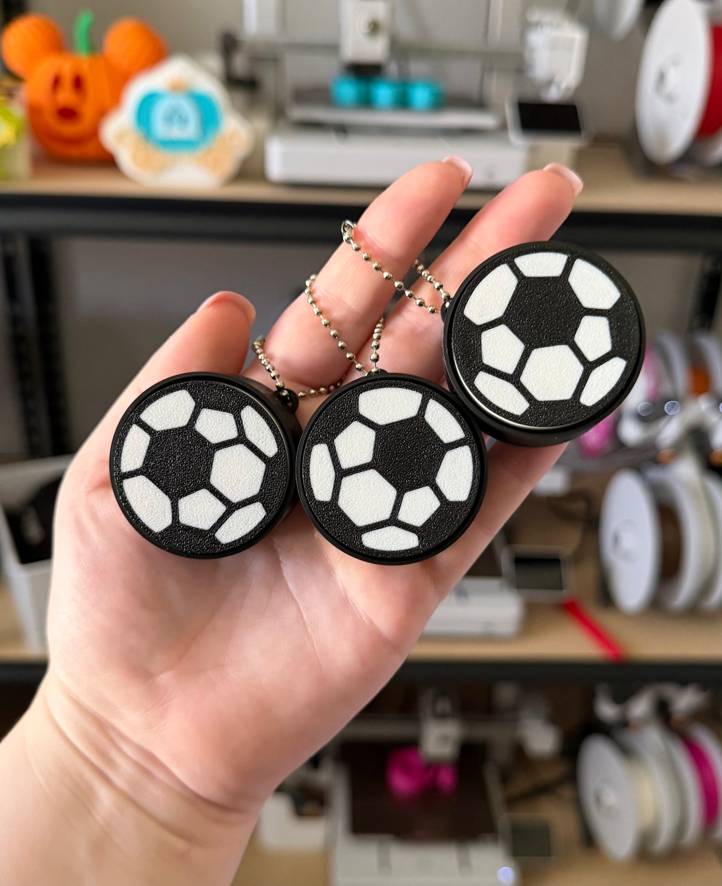 Soccer Ball Fidget Clicker