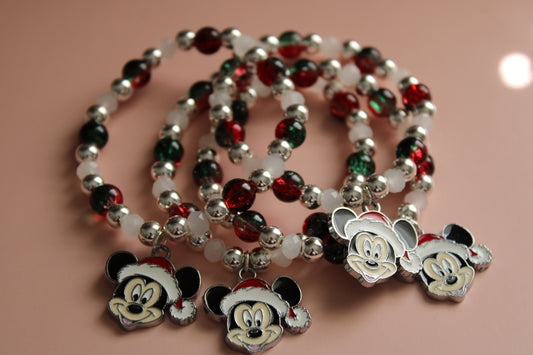 Mickey Santa Bracelet