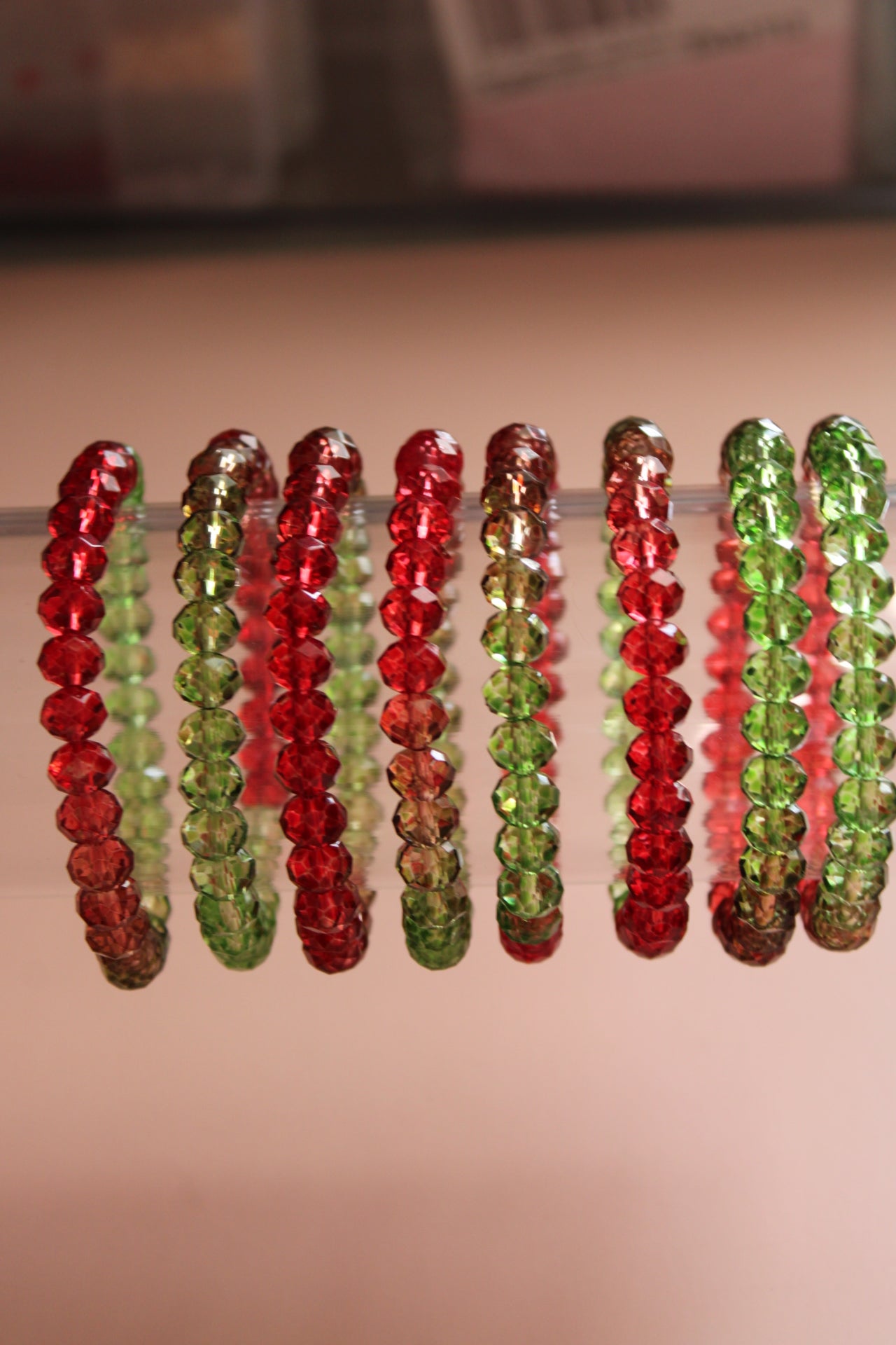 Christmas Ombre Bracelet