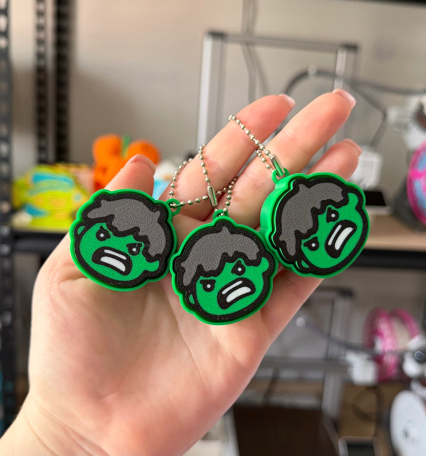 Incredible Green Monster Fidget Clicker