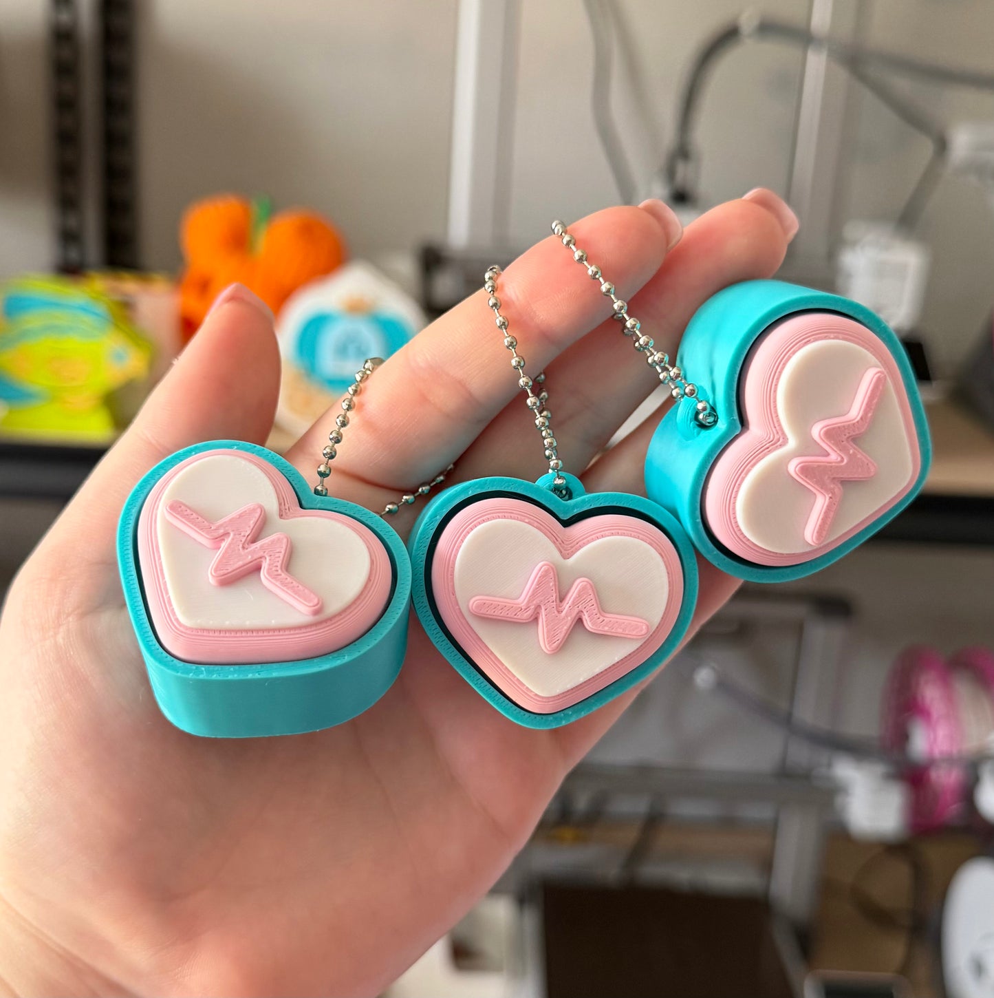 Heartbeat EKG Fidget Clicker