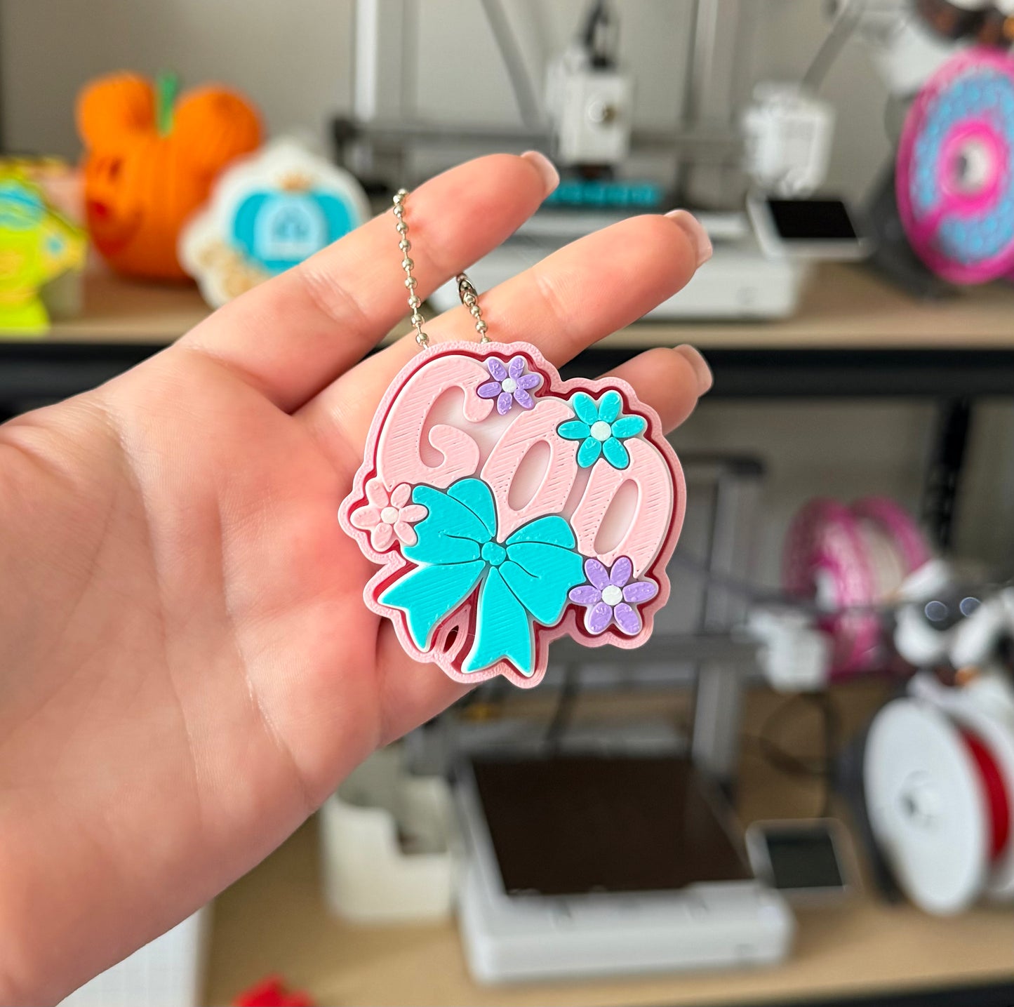 Floral Faith Fidget Clicker