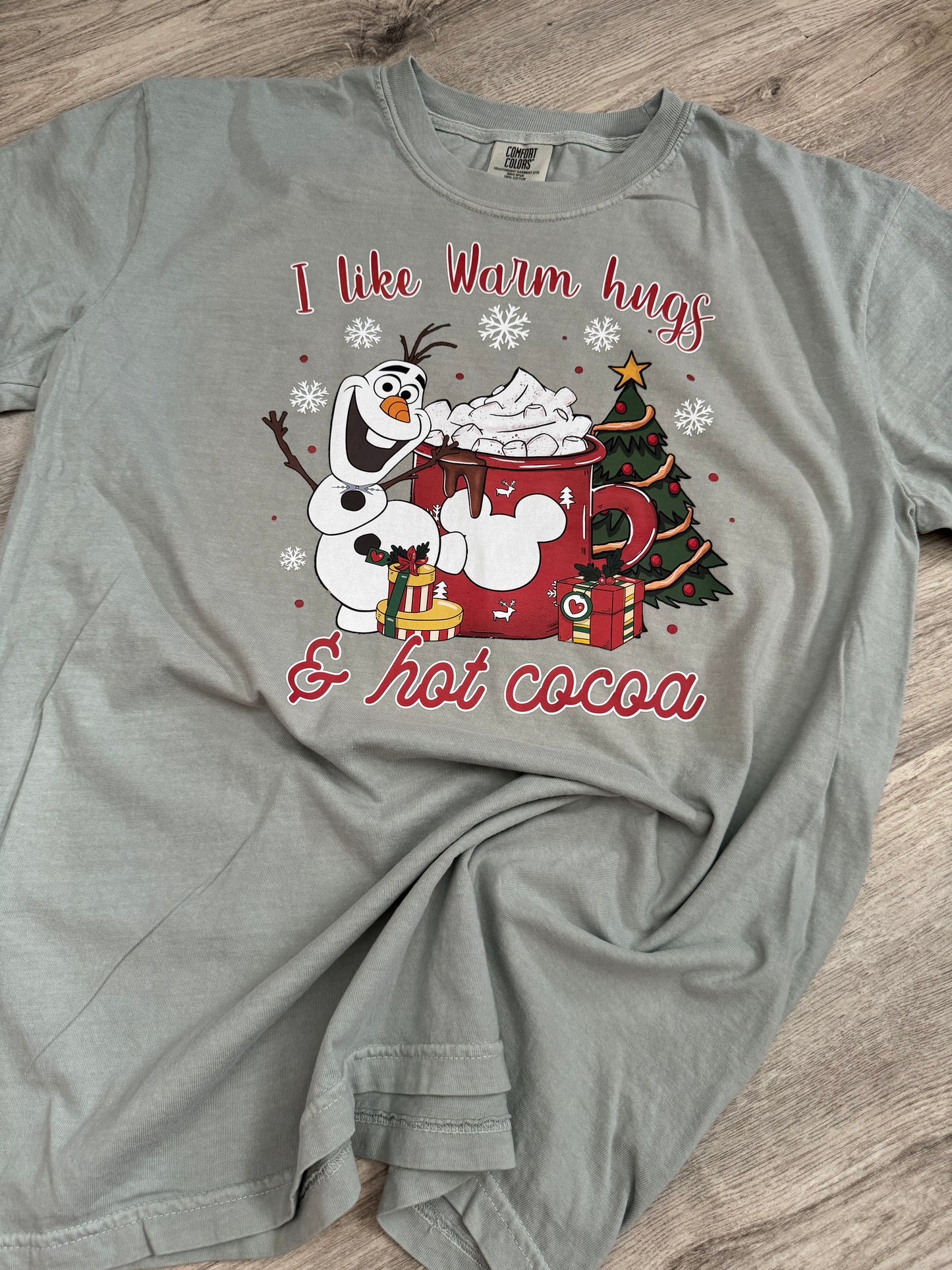 Warm Hugs Comfort Colors Shirt