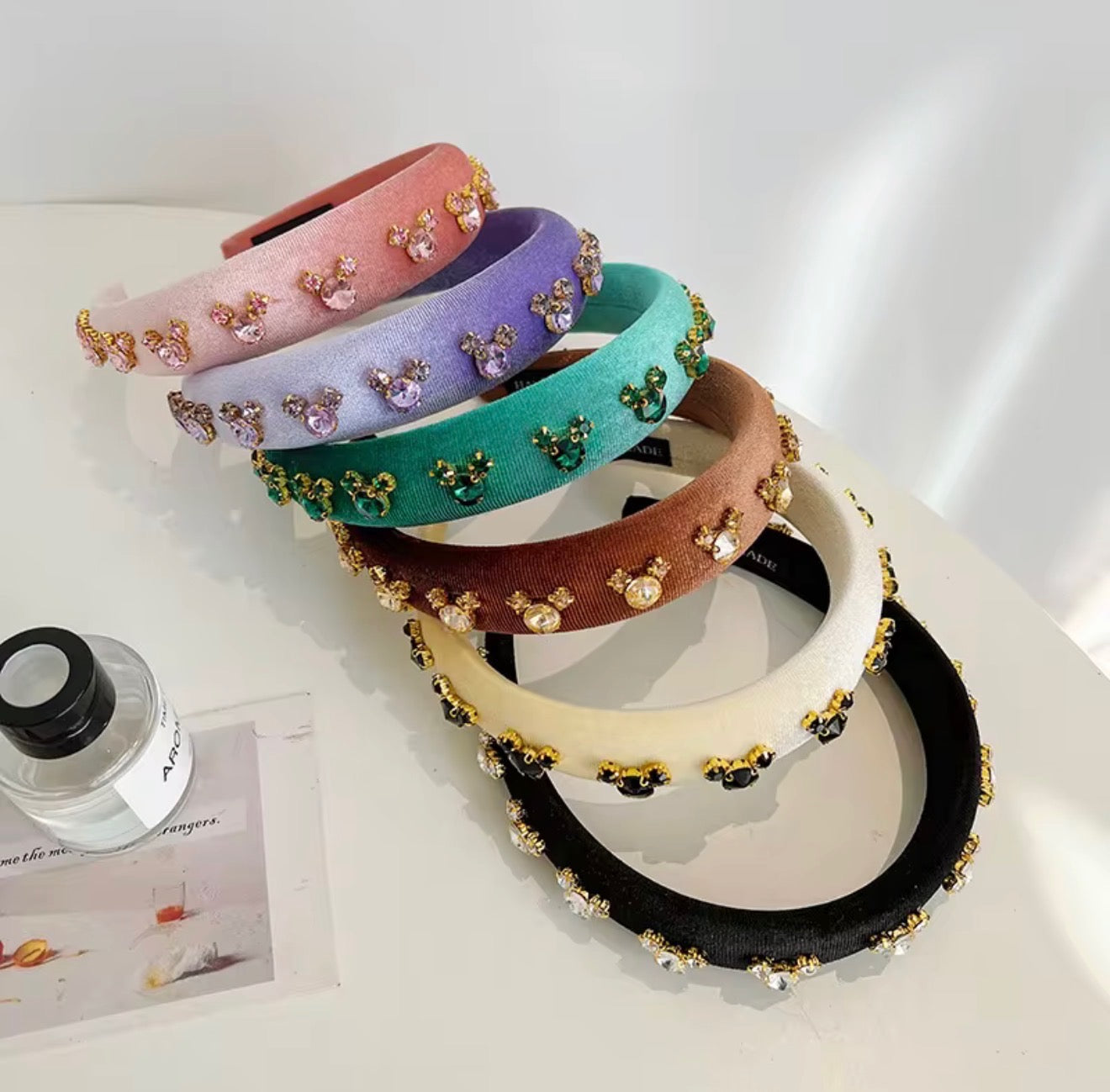 The Sparkle Mouse Velvet Headband