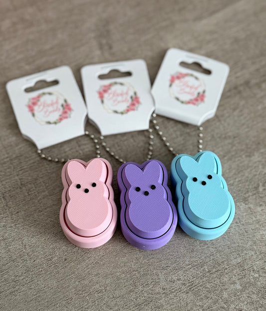 Marshmallow Bunny Fidget Clickers