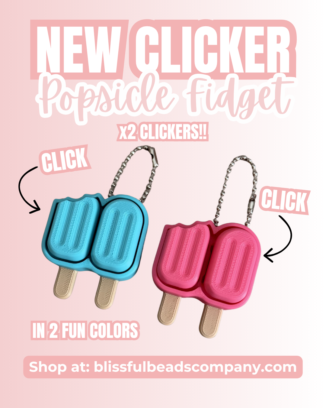 Popsicle Fidget Clickers