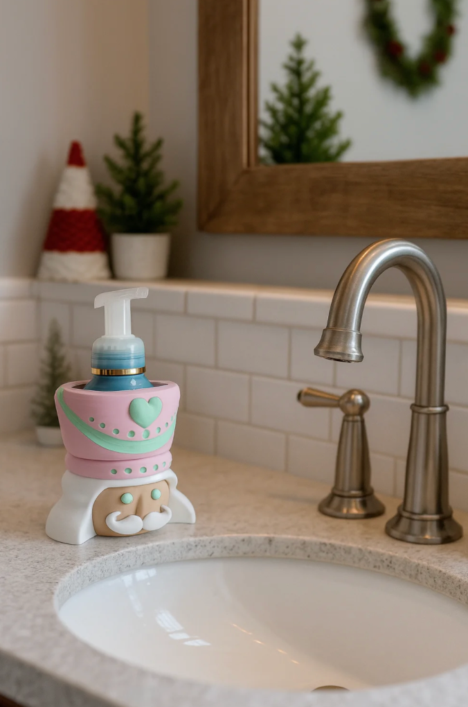 Nutcracker Soap Holder