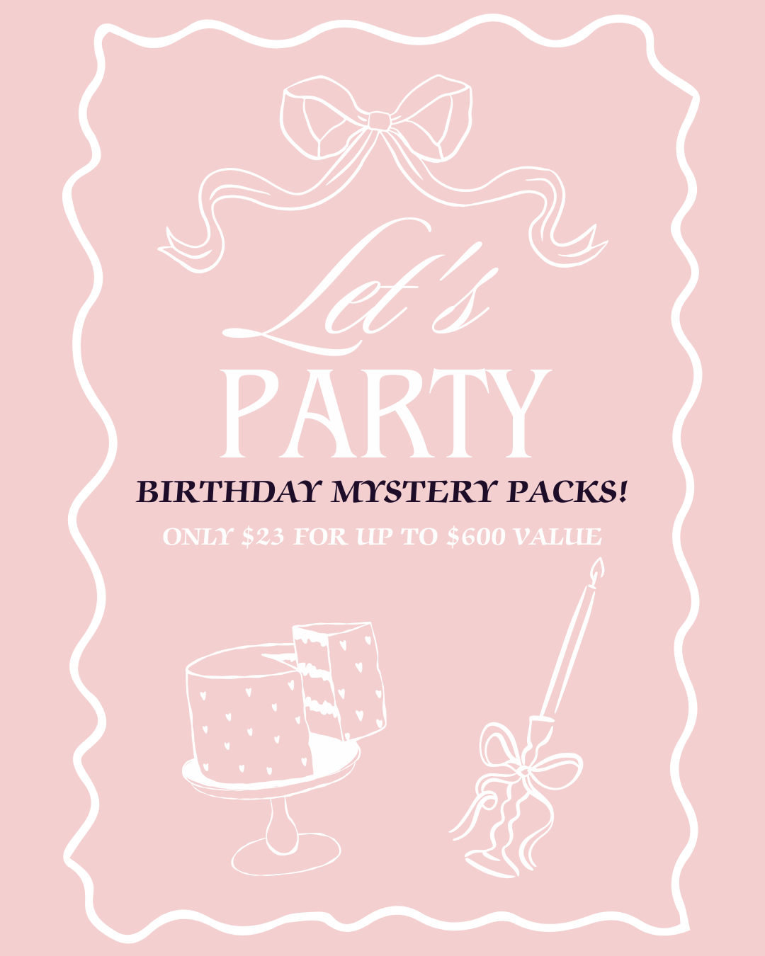 🎉 Birthday Mystery Packs! 🎉