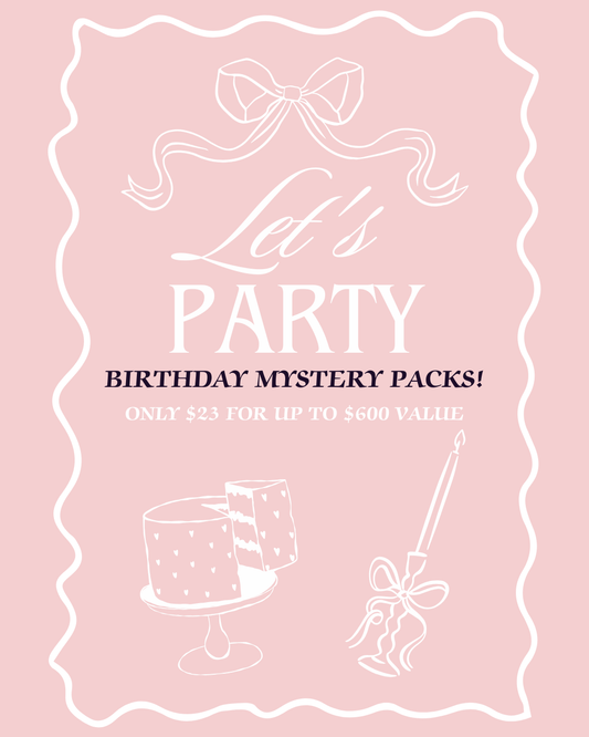 🎉 Birthday Mystery Packs! 🎉